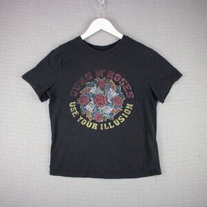 Guns N' Roses Logo Tee Small Modern 2020